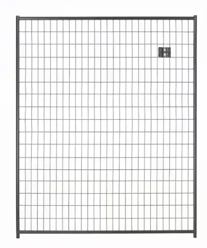 Black Welded Wire Kennel Panel – 5 ft Wide x 6 ft Tall