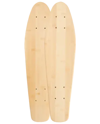 Blank Mini Cruiser Skateboard – Unbranded Design