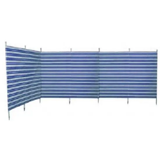 Blue Diamond 7-Pole Windbreak in Blue Stripe – In-Store Collection Only