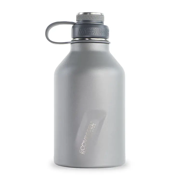 BOSS 64oz Slate Gray Powder-Coated Bottle