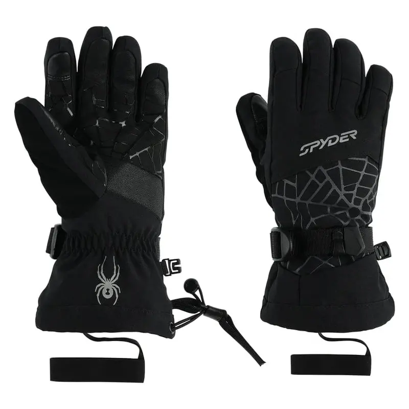 Boys’ Spyder Overweb Insulated Gloves