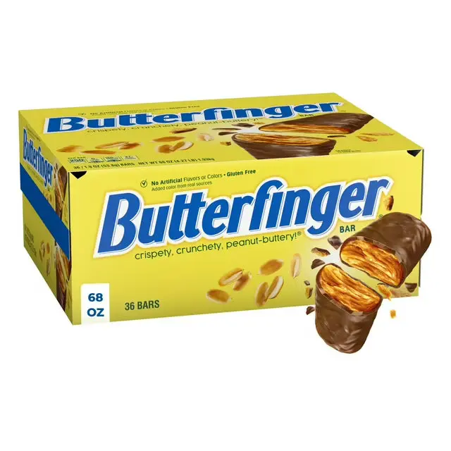 Butterfinger Full-Size Candy Bars – 1.9 oz, 36-Pack