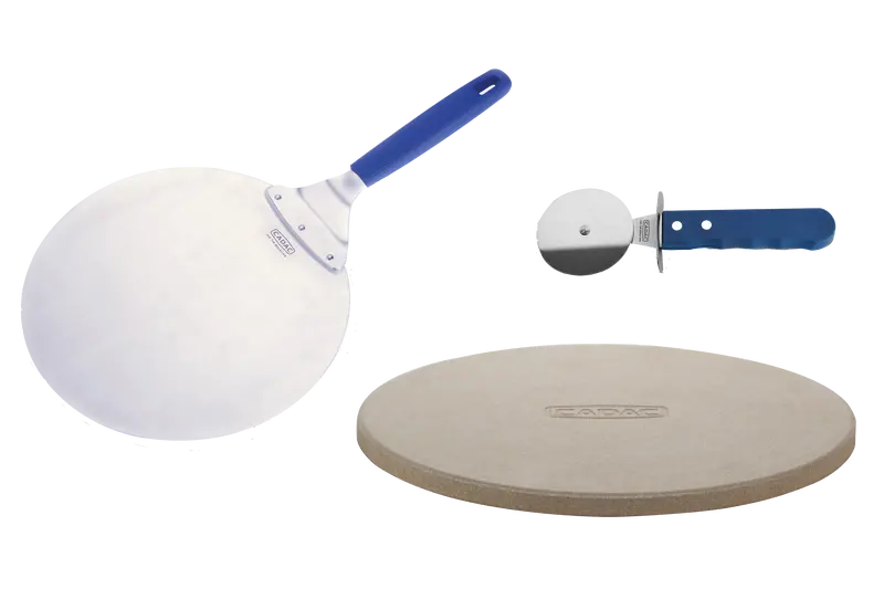 Cadac 3-in-1 Pizza Cooking Kit – Stone, Lifter, and Cutter