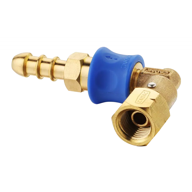 Cadac 90° Quick-Swivel Gas Coupling for 8mm Hoses