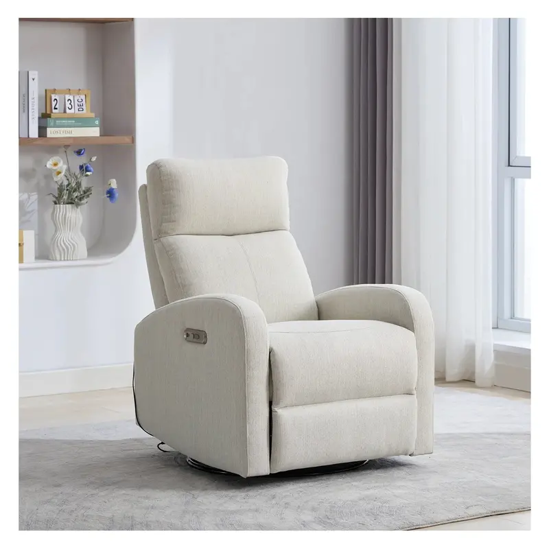 Calma Electric Glider Chair in Beige