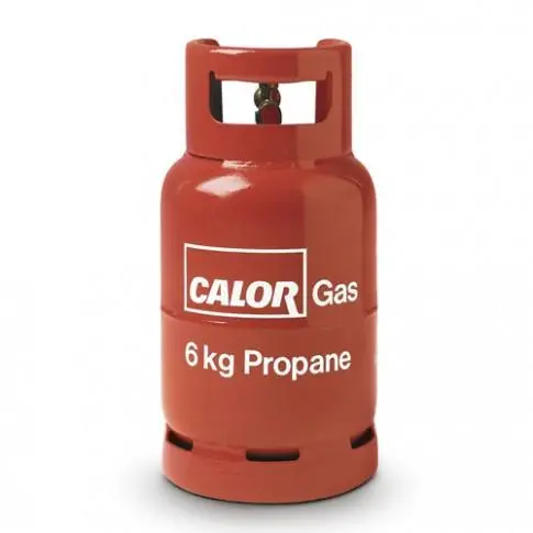 Calor 6kg Propane Gas Bottle for Outdoor Cooking and Heating