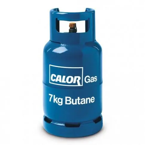 Calor 7kg Butane Gas Cylinder for Camping Stoves and Heaters