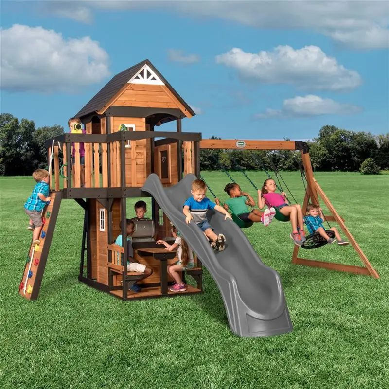 Canyon Creek Standard Wooden Swing Set