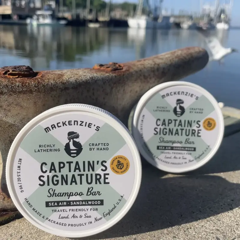 Captain’s Signature Natural Shampoo Bar