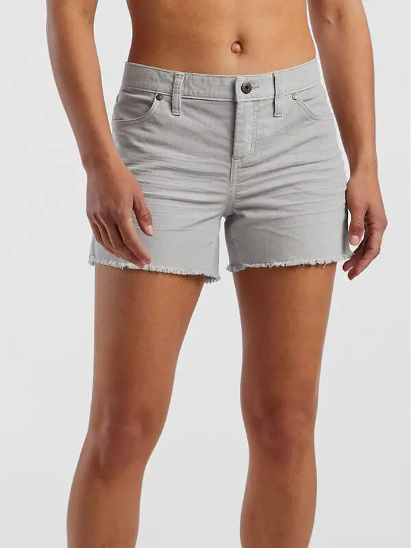 Carve Designs Oahu Women’s 4-Inch Athletic Shorts – Quarry Gray