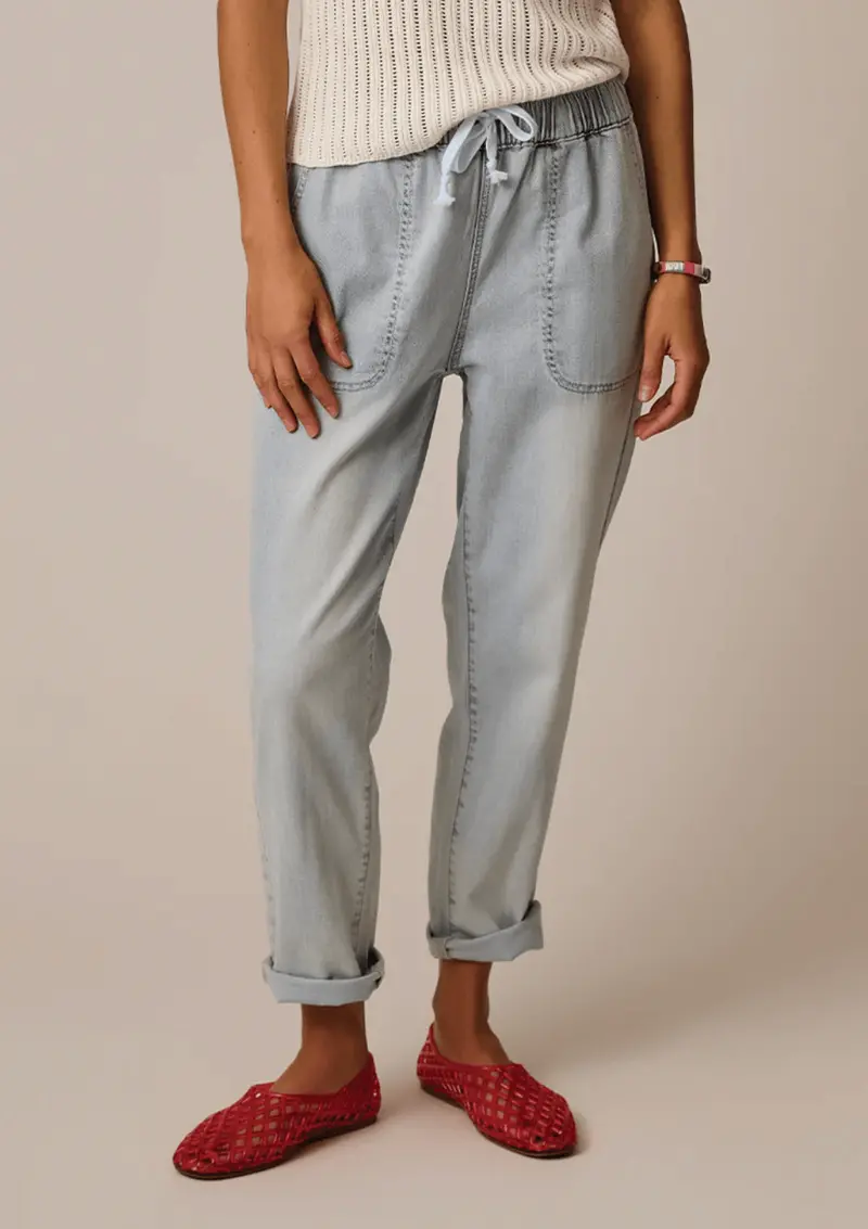 Carve Designs Zoe Lightweight Denim Pants for Women – Savannah Wash