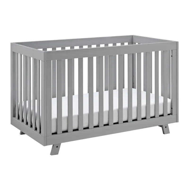 Cassie 3-in-1 Convertible Crib in Grey