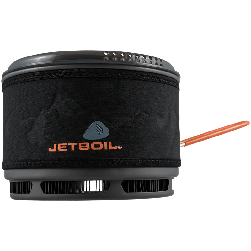 Ceramic-Coated 1.5L Cooking Pot for Outdoor Use