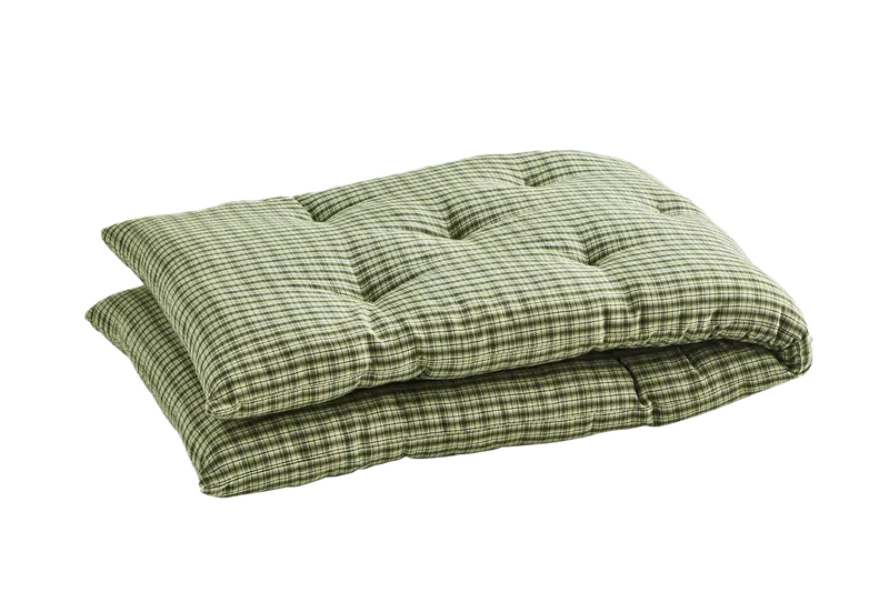 Checkered Mattress Topper – 45 × 125 cm