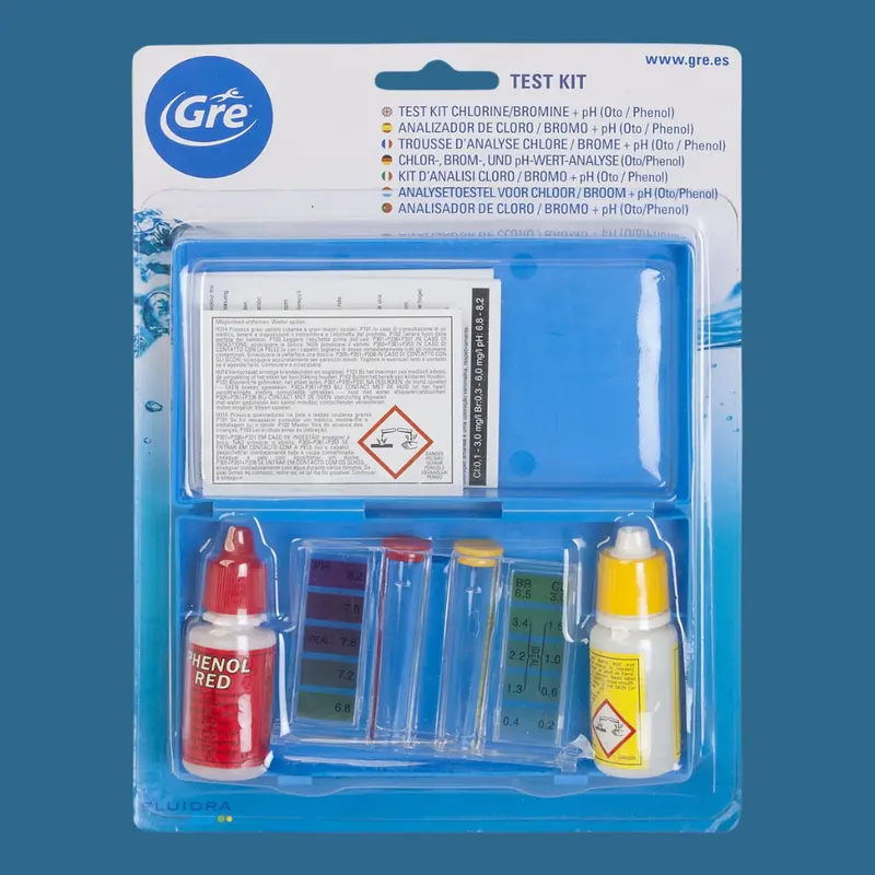 Chlorine/Bromine & pH Test Set – OTO/Phenol Format