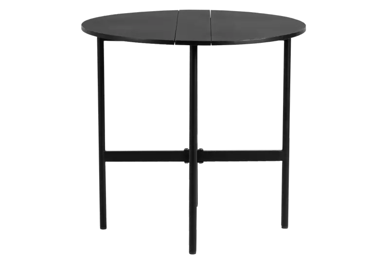 Clara Metal Gateleg Dining Table – 80 cm Round