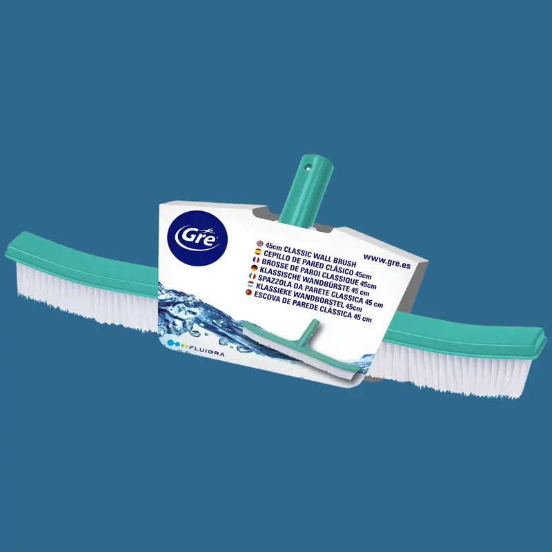 Classic 45 cm Wall-Cleaning Pool Brush – Cardboard Collection