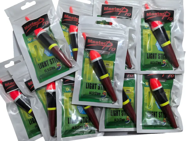 Clearance: 10-Pack Glow-In-The-Dark Fishing Floats – 8g Each, Day & Night Use