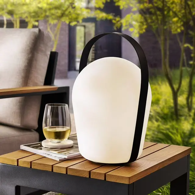 Color-Changing 15-Inch Outdoor Lantern – Smart RGB LED, Multiple Lighting Modes