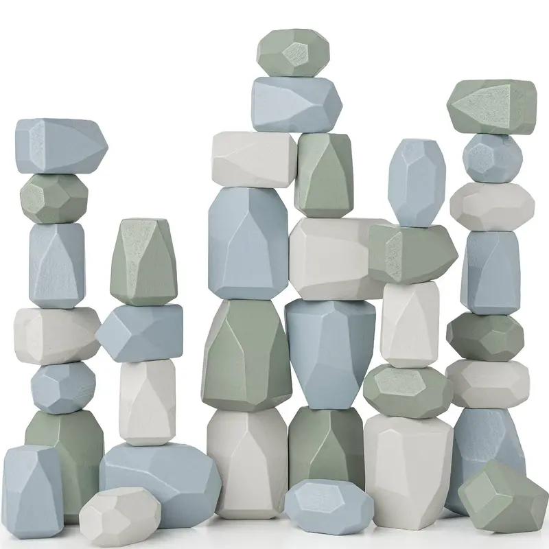 Comfy Cubs Toddler Stacking Blocks – Boy-Themed Set