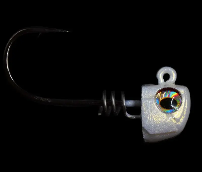 Compact 3-Inch Jig Heads – 1/8 oz