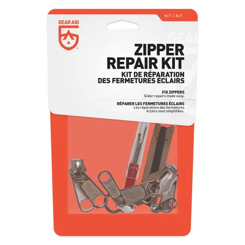 Compact Zipper Fix Kit for Jackets, Bags, and Tents