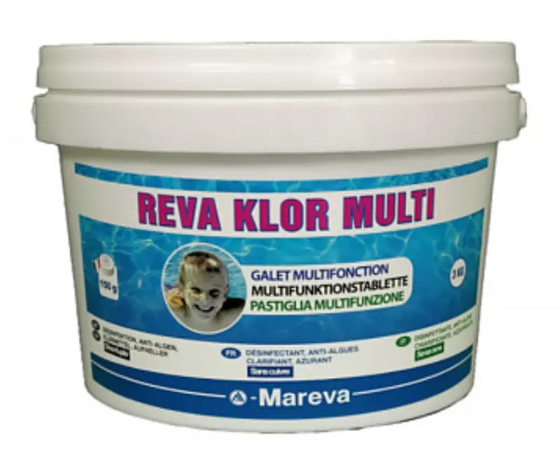 Copper-Free Multi-Action Chlorine Granules – 3 kg (150 g Unit)