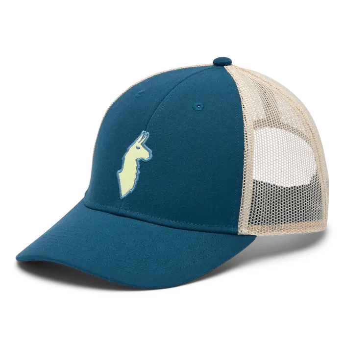 Cotopaxi Llama Graphic Trucker Hat