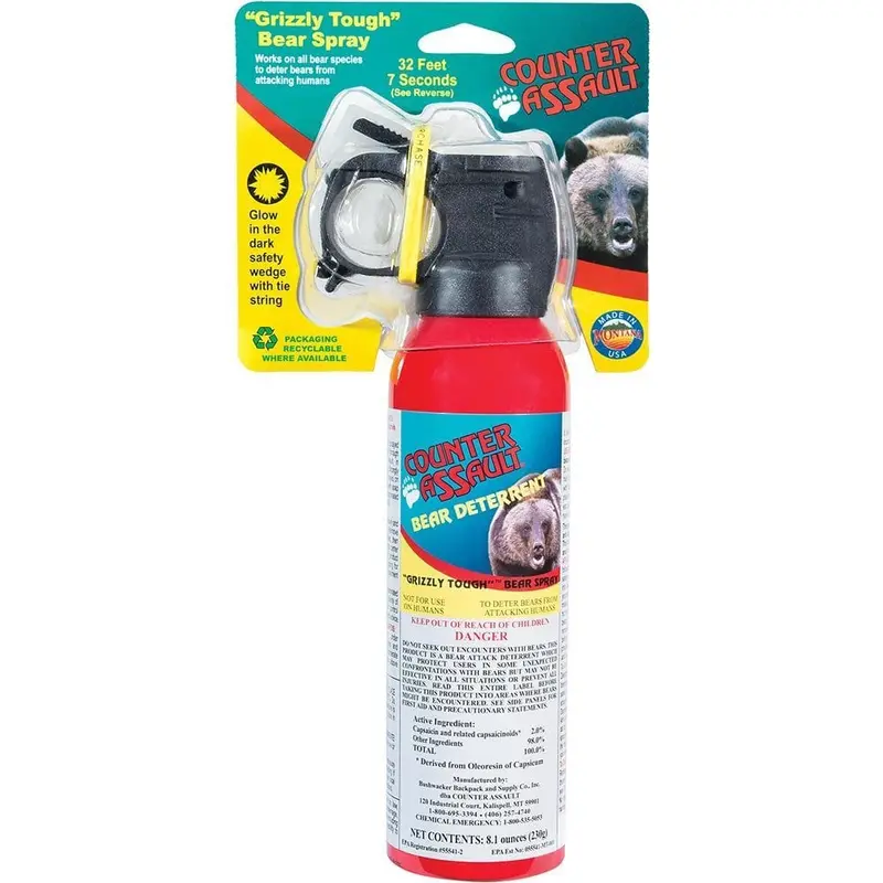 Counter Assault Bear Deterrent Spray (8.1 oz)
