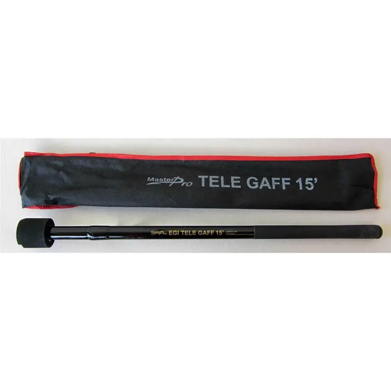 Custom 15-Foot Telescopic Squid Gaff – Heavy-Duty Tackle for Deep-Sea Angling