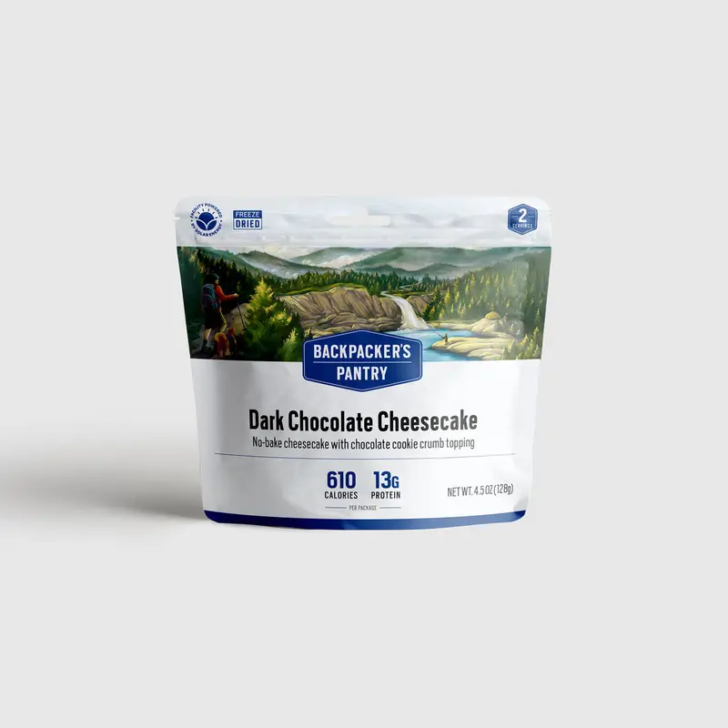 Dark Chocolate Cheesecake Dessert Mix – No-Bake Backcountry Treat