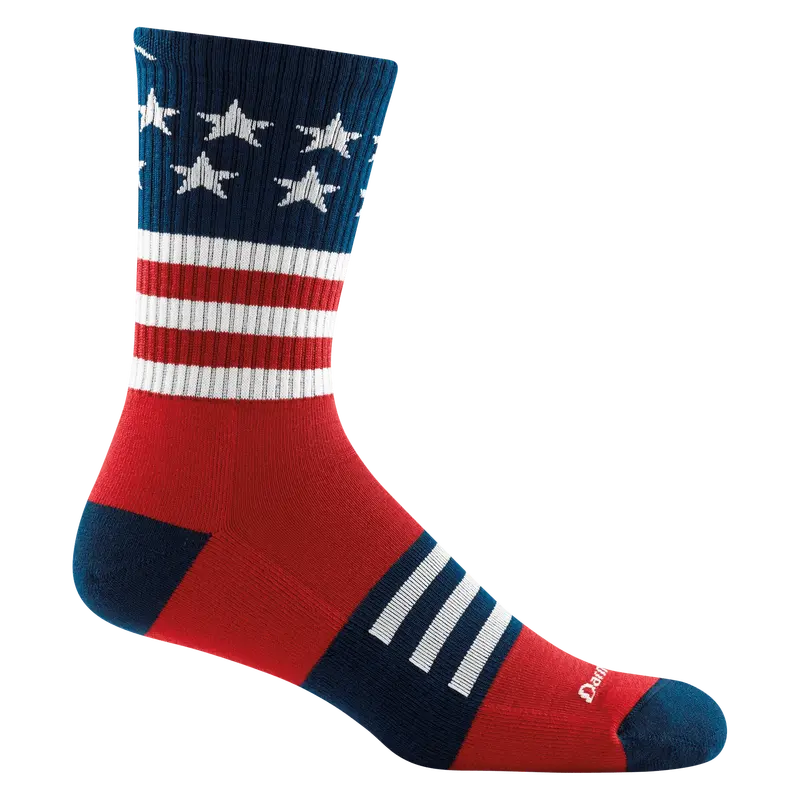 Darn Tough Captain Stripe Hiking Socks – Men’s Micro Crew
