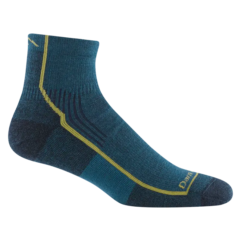 Darn Tough Men’s Hiker Quarter Midweight Socks – Merino Wool Hiking Crew