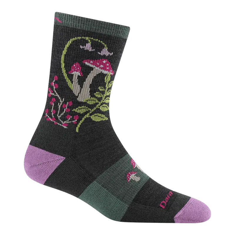 Darn Tough Women’s Mellow Mushrooms Micro Crew Hiking Socks – Lightweight