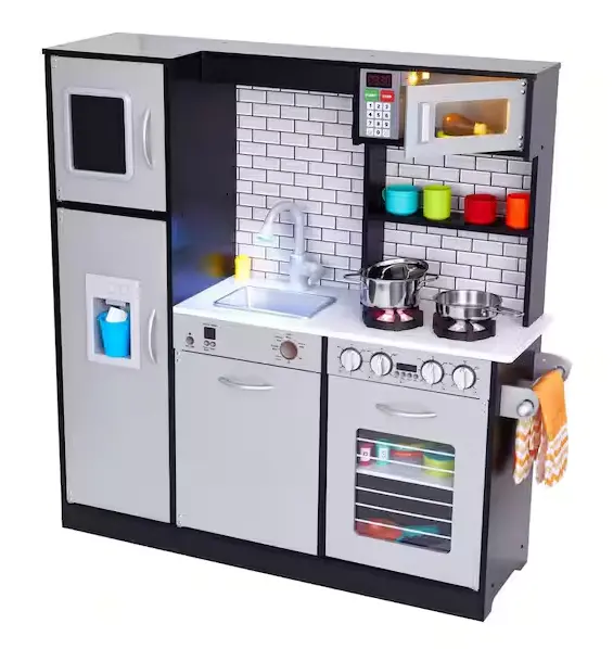 Deluxe Toddler Kitchen Playset with Realistic Features
