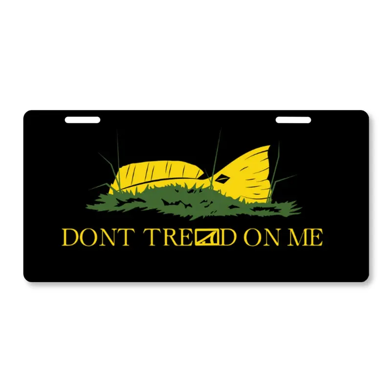‘Don’t Tread on Me’ Patriotic License Plate Frame