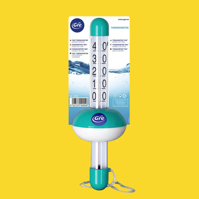 Dual-Read Large Aquarium Thermometer