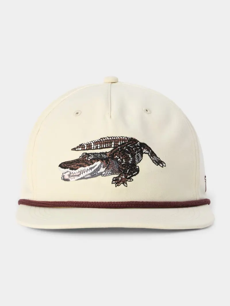Duck Camp Grandpa Gator Hat – Ivory Tone