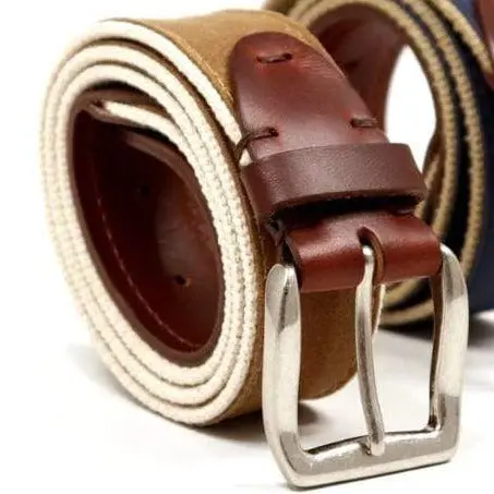 Duck Head Waxed Canvas Men’s Dress Belt
