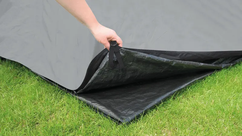 Easy Camp Edendale 600 Groundsheet – 385 x 330cm Waterproof Footprint Mat