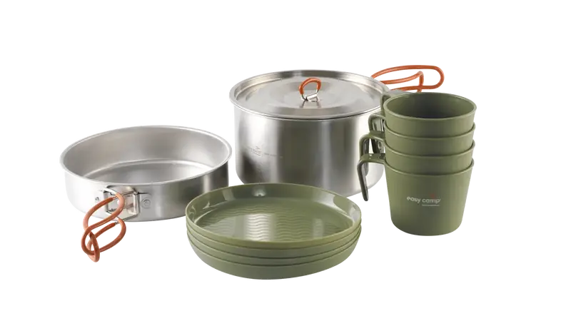 Easy Camp Moss 4-Person Camping Cooking Kit