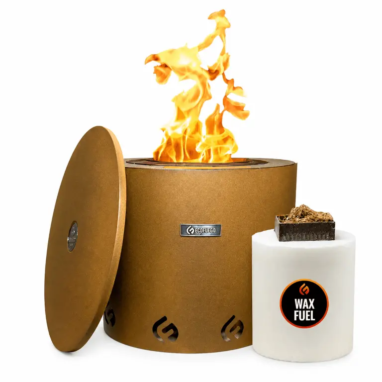 Eco Fuego El Fuego Corten Steel Fire Pit with Rustic Finish