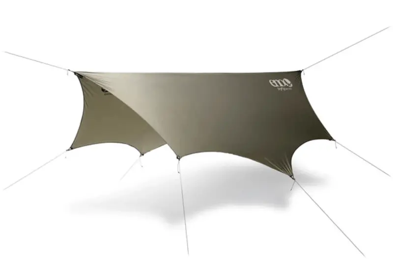 ENO Dryfly Rain Trap – Lightweight Olive-Colored Rain Fly