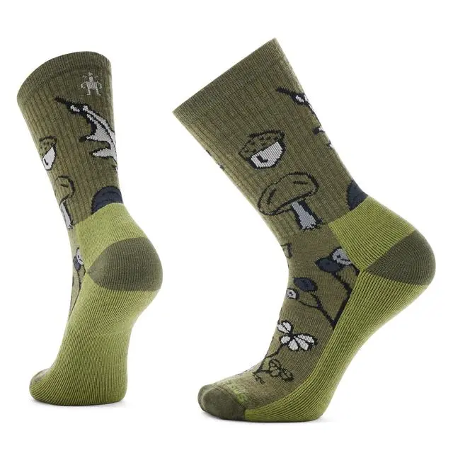 Everyday Crew Socks – Forest Loot Pattern