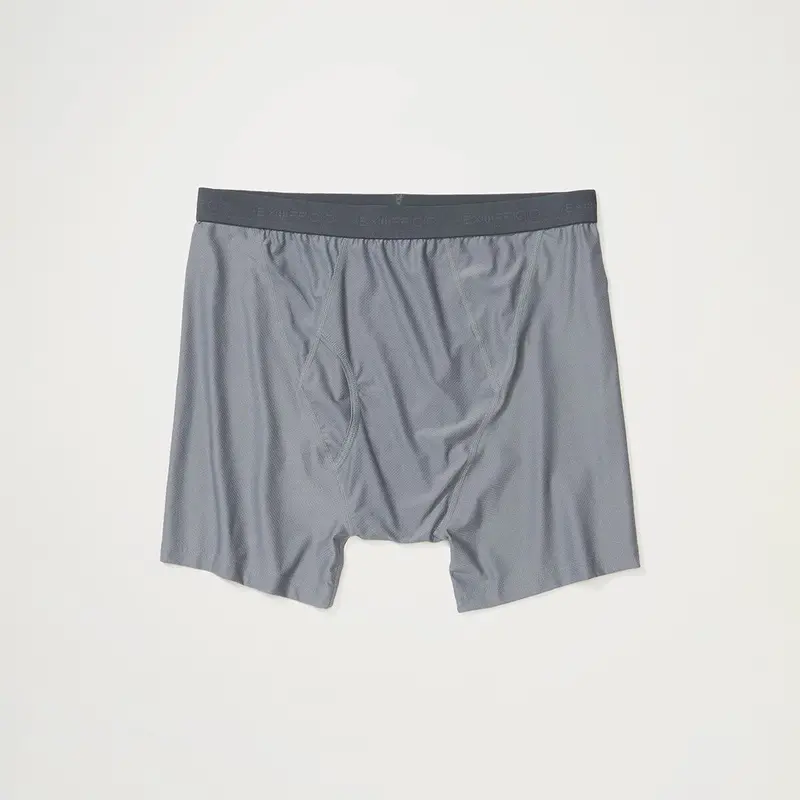 ExOfficio Give-N-Go 2.0 Men’s Boxer Brief – Steel Onyx Solid