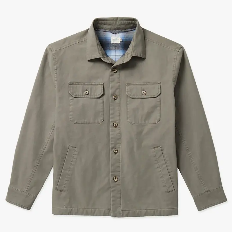 Fair Harbor Montauk Men’s Olive Shirt Jacket