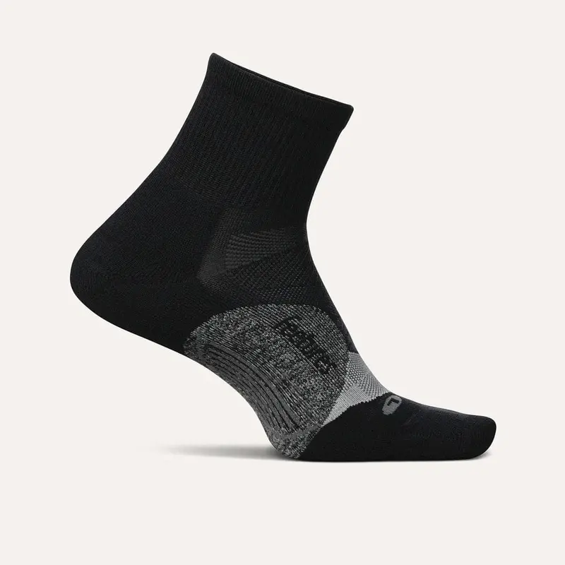 Feetures Elite Light Cushion Quarter Crew Socks – Unisex