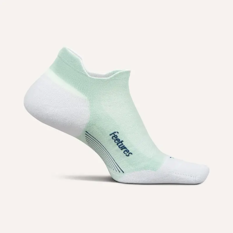 Feetures Women’s Elite Max Cushion Tab Socks – Supine Sage Running & Training Pair