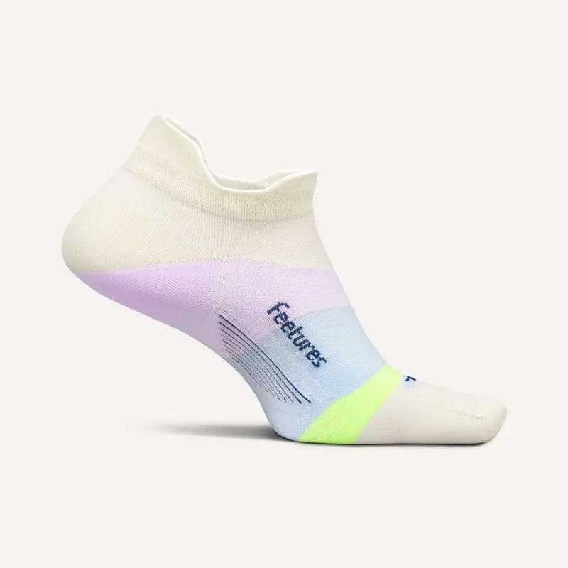 Feetures Women’s Elite Ultra-Light No-Show Socks – Lilac Breeze