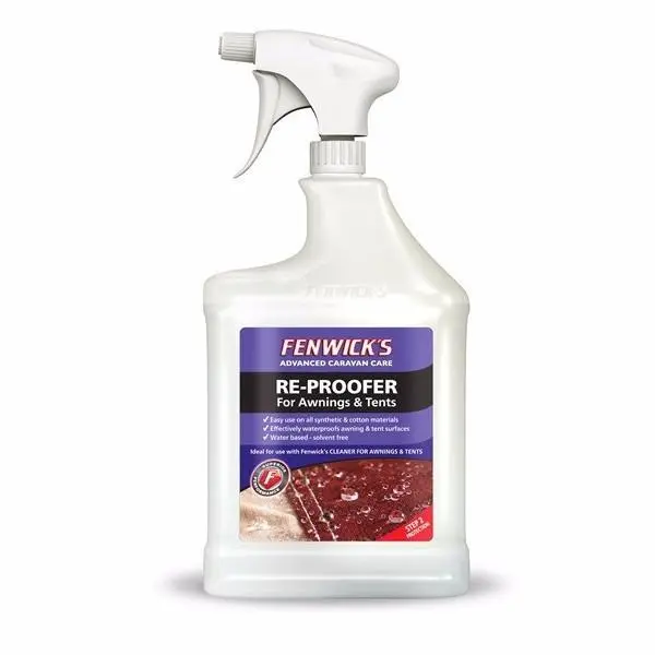 Fenwicks Waterproofing Reproofer for Canvas Awnings – 1L Restorative Sealant